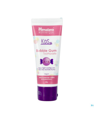 Himalaya botanique kids toothpaste bubble gum  80g