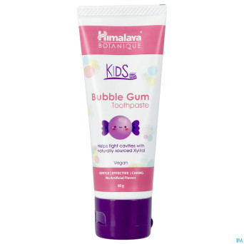 Himalaya botanique kids toothpaste bubble gum  80g