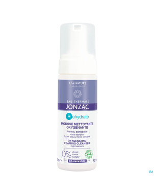 Jonzac rehydrate mousse nettoyante oxygenant 150ml