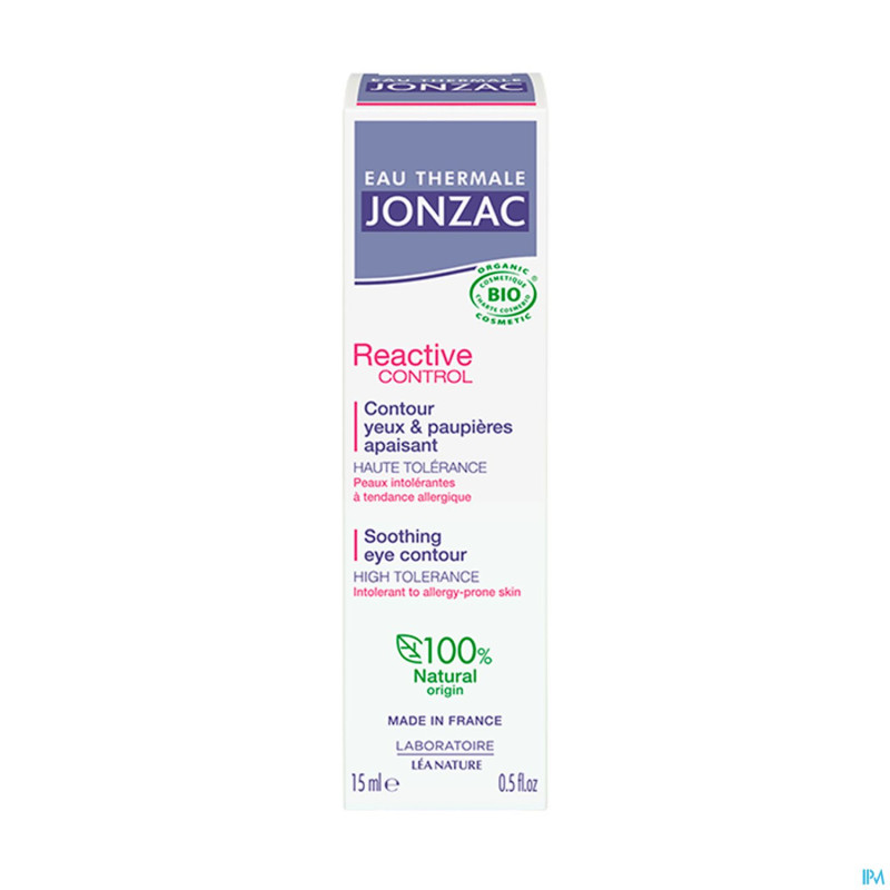 Jonzac reactive contour yeux apaisant bio    15ml
