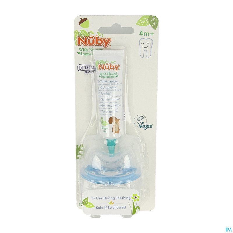 Nuby gel gingival&gum-eez 4m+ 15g