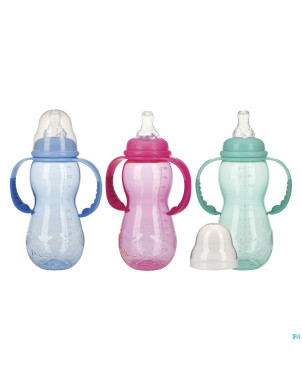 Nuby biberon col standard & a/colique 3m+ 320ml