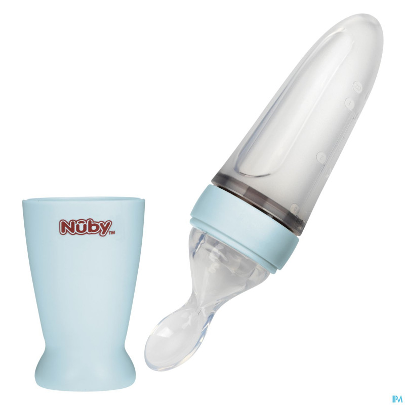 Nuby biberon cuillere silicone 3m+