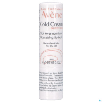 Avene cold cream stick levres nourrissant 4g