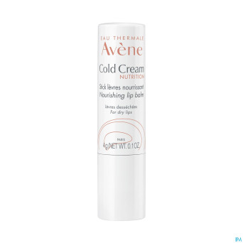 Avene cold cream stick levres nourrissant 4g