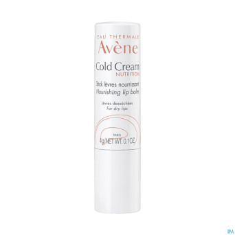Avene cold cream stick levres nourrissant 4g