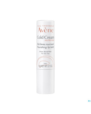 Avene cold cream stick levres nourrissant 4g
