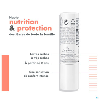 Avene cold cream stick levres nourrissant 4g