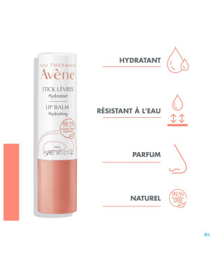 Avene essentiels stick levres hydratant 4g