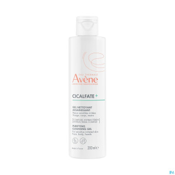 Avene cicalfate+ gel nettoyant assainissant 200ml