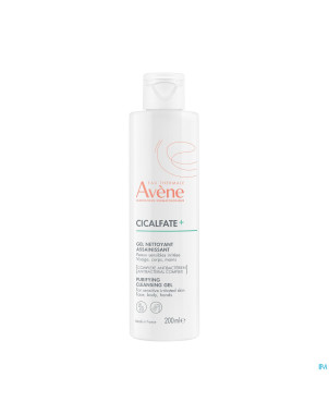 Avene cicalfate+ gel nettoyant assainissant 200ml
