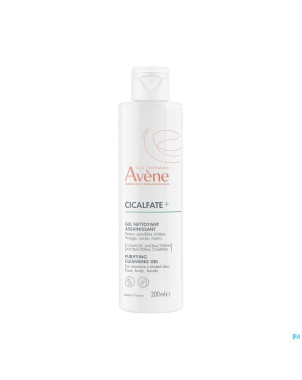 Avene cicalfate+ gel nettoyant assainissant 200ml