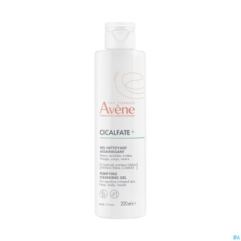 Avene cicalfate+ gel nettoyant assainissant 200ml