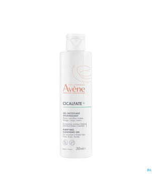 Avene cicalfate+ gel nettoyant assainissant 200ml