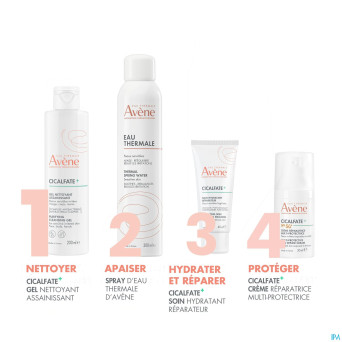 Avene cicalfate+ gel nettoyant assainissant 200ml