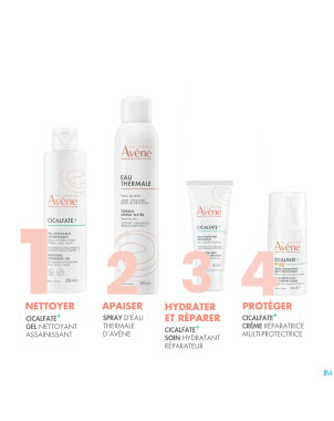 Avene cicalfate+ gel nettoyant assainissant 200ml