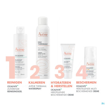 Avene cicalfate+ gel nettoyant assainissant 200ml