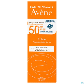 Avene sol spf50+ creme 50ml