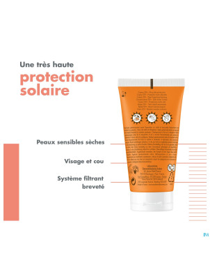 Avene sol spf50+ creme 50ml