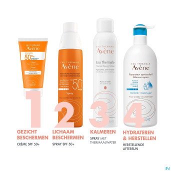 Avene sol spf50+ creme 50ml