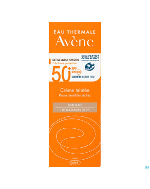 Avene sol spf50+ creme teintee 50ml