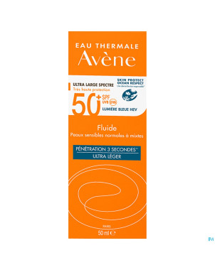 Avene sol spf50+ fluide 50ml