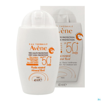 Avene sol spf50+ fluide mineral 40ml