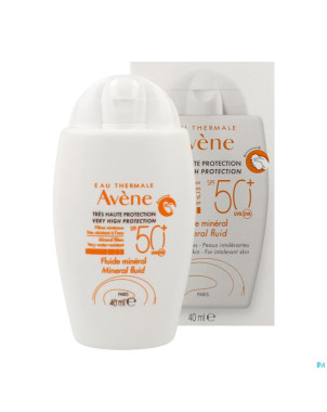 Avene sol spf50+ fluide mineral 40ml