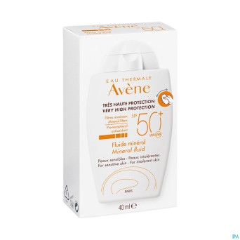 Avene sol spf50+ fluide mineral teinte 40ml