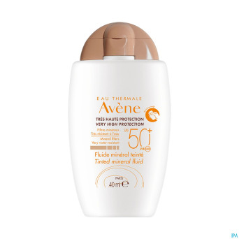 Avene sol spf50+ fluide mineral teinte 40ml
