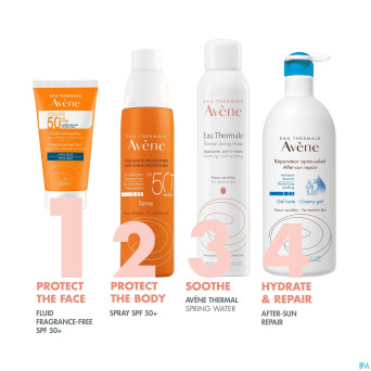 Avene sol spf50+ fluide sans parfum 50ml