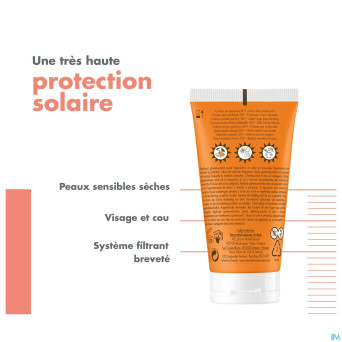 Avene sol spf50+ creme sans parfum 50ml