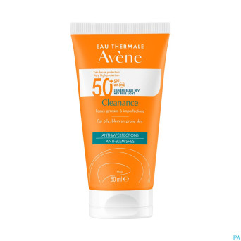 Avene sol spf50+ cleanance 50ml