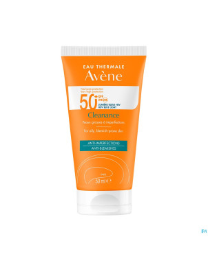 Avene sol spf50+ cleanance 50ml