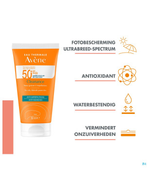 Avene sol spf50+ cleanance 50ml
