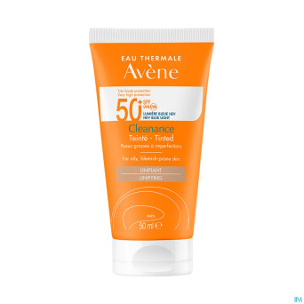 Avene sol spf50+ cleanance teinte 50ml