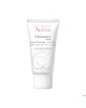Avene cleanance mask masque gommage 50ml