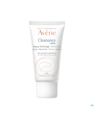 Avene cleanance mask masque gommage 50ml