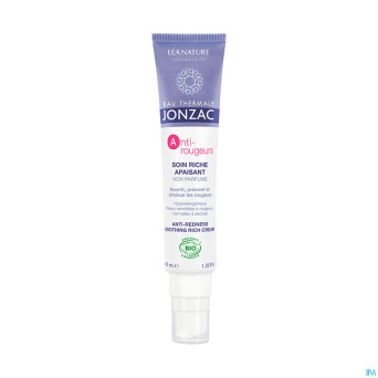 Jonzac a/rougeurs soin riche apaisant bio    40ml