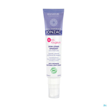 Jonzac a/rougeurs soin leger apaisant bio    40ml