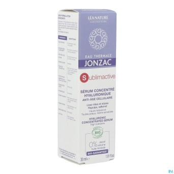 Jonzac sublimactive serum fermete a/age bio   30ml