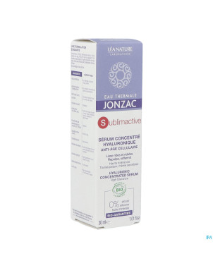 Jonzac sublimactive serum fermete a/age bio   30ml