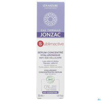 Jonzac sublimactive serum fermete a/age bio   30ml