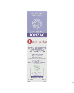 Jonzac sublimactive serum fermete a/age bio   30ml