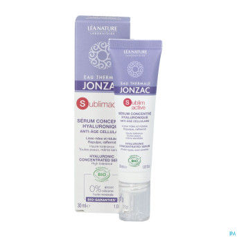 Jonzac sublimactive serum fermete a/age bio   30ml