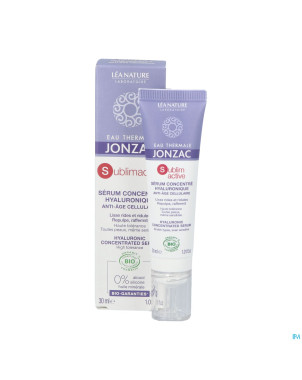 Jonzac sublimactive serum fermete a/age bio   30ml