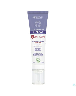 Jonzac sublimactive serum fermete a/age bio   30ml