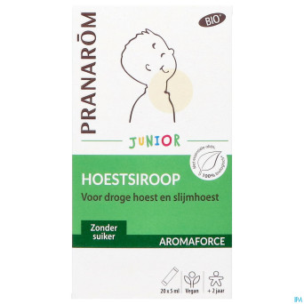 Pranarom aromaforce sirop toux enf. dm sach 20x5ml