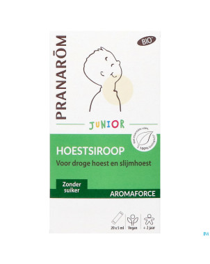 Pranarom aromaforce sirop toux enf. dm sach 20x5ml