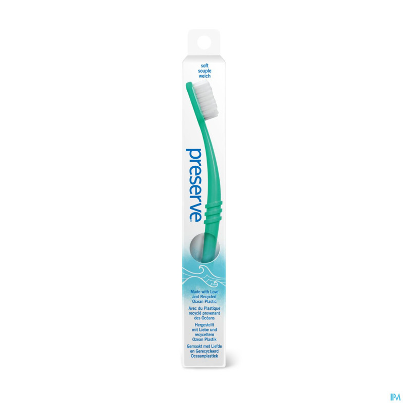 Preserve ocean plastic brosse dents soft neptune